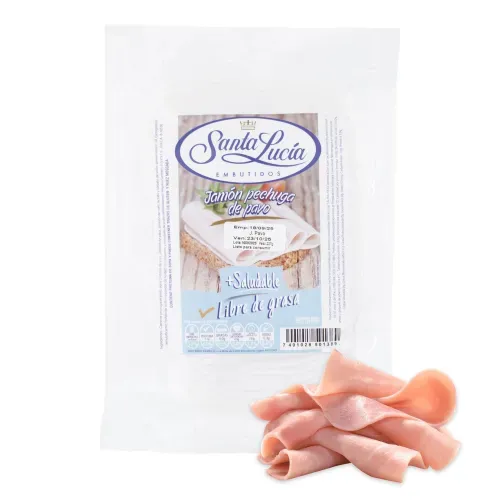 Jamón Señorial Jamon Pechuga Pavo Santa Lucia 227g Unidad