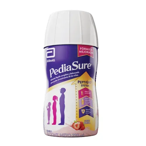 Alimento líquido Pediasure sabor fresa -220 ml