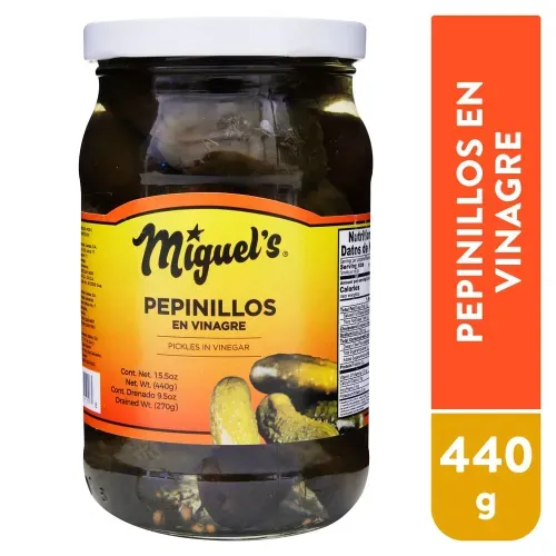 Pepinillo Miguel's Entero - 440 g