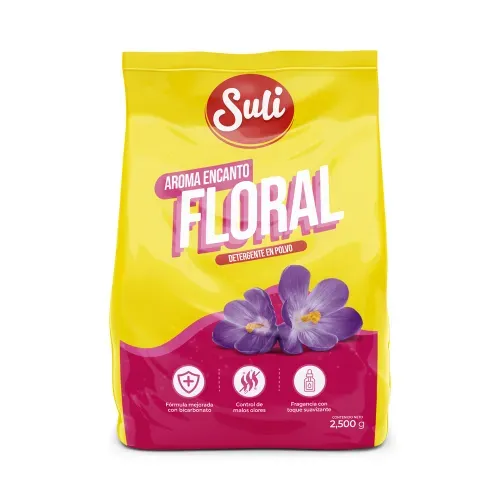 Detergente Suli En Polvo Aroma Floral - 2500 g
