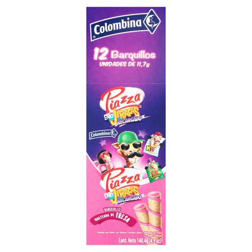 Piazza Jirafa Fresa 24pl 140g 11.7oz