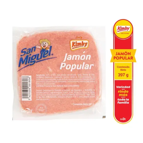 Jamón San Miguel Popular -  397 g