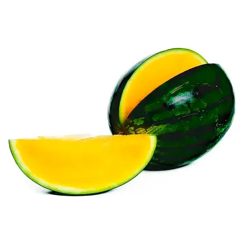 Bananos, Papayas y Tropicales Sandia Amarilla Sin Semilla Unidad