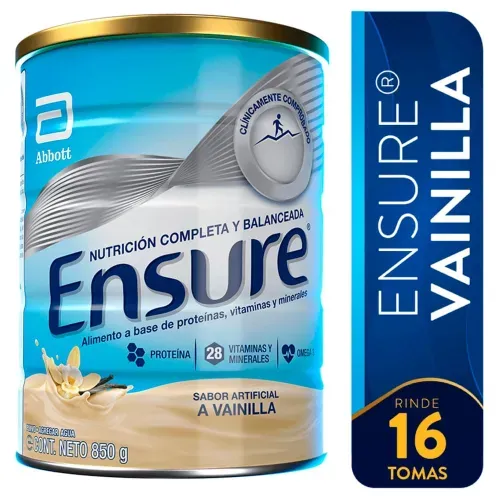 Complemento Ensure sabor vainilla en polvo - 850 g