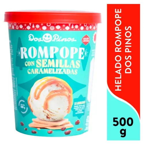 Helado Rompope Semillas Caramelo 500 g