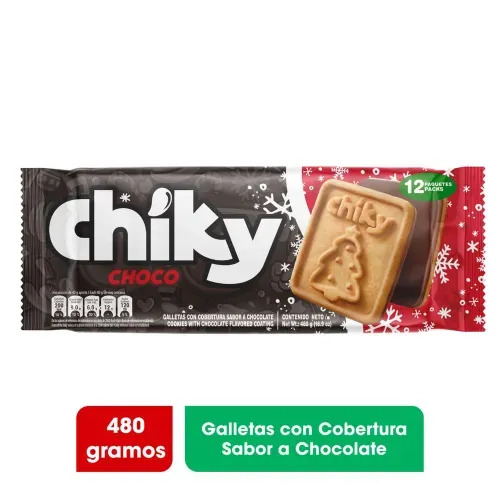 Galletas Chiky Chocolate - 480 g
