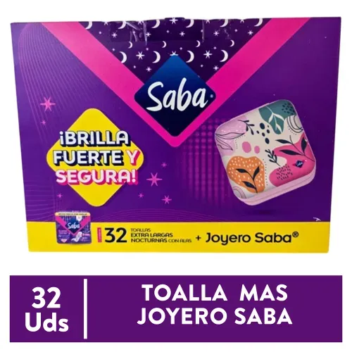 Toalla Saba Bue Noc Con Ala Joyero 32ea