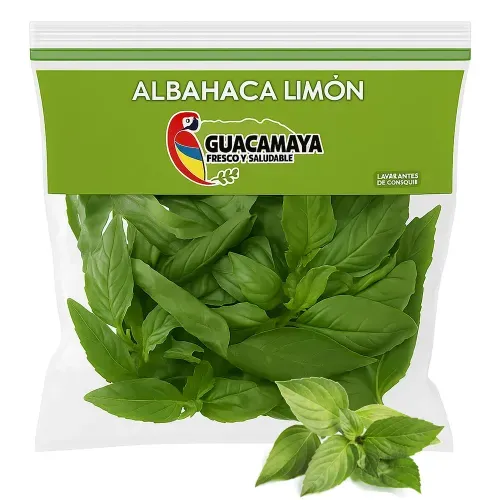 Albahaca Limon Guacamaya Bolsa 30 Gr