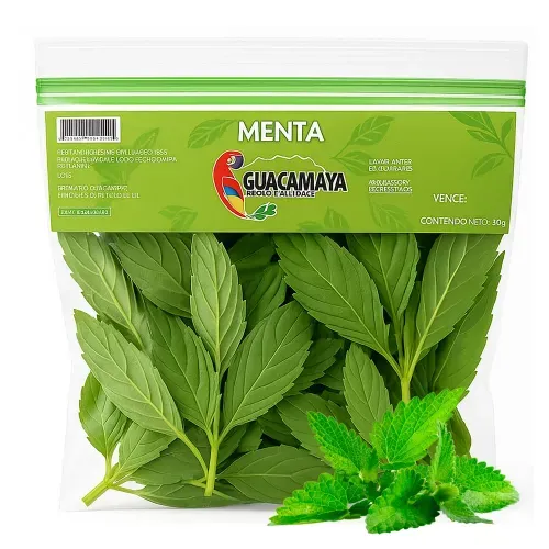 Menta Guacamaya Bolsa 30 Gr