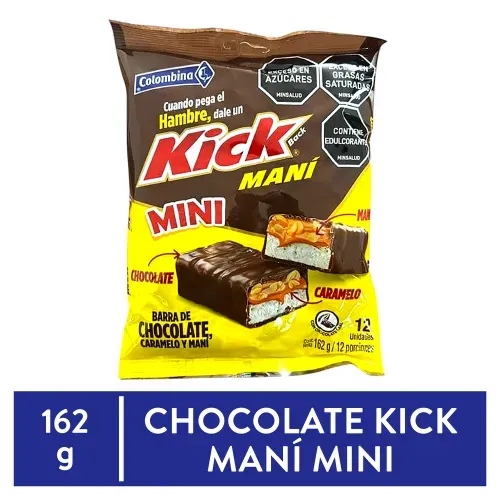 Chocolate Kick Mini Mani Colombin 162g