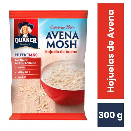 Hojuelas de avena Quaker Mosh - 300 g