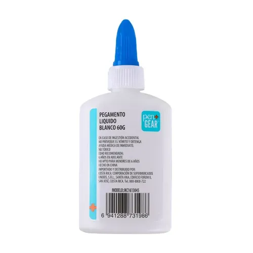 Goma Líquida Pen Gear, color blanco -1 pza