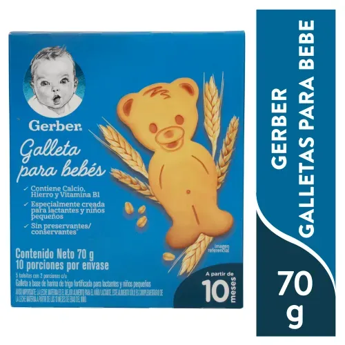 Gerber Galleta Bebe 70 g