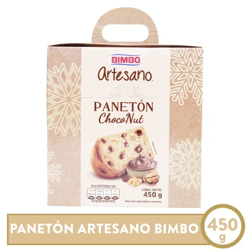 Panetón Bimbo choco nut - 450 g