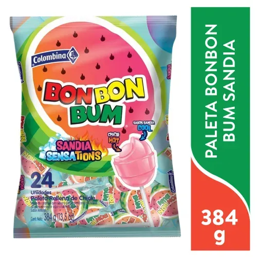 Bon Bon Sandia Sensation Colombina 384g