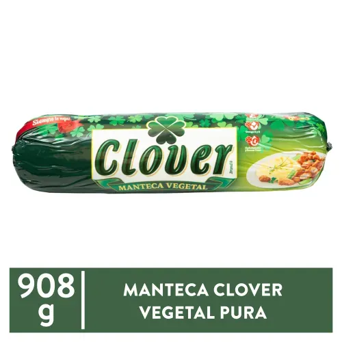Manteca Clover  Brand 908 g