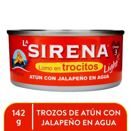 Atun Trocitos Lasirena Con Jalapeno142gr