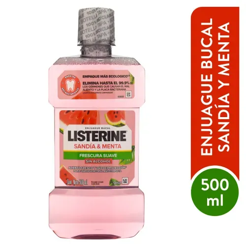 Listerine Sandia 12x500ml Exp