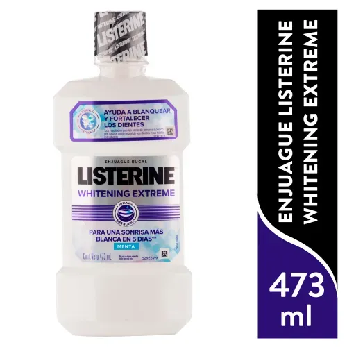 Enjuague Bucal Listerine Enjuague Listerine Whiteni Extreme 473ml