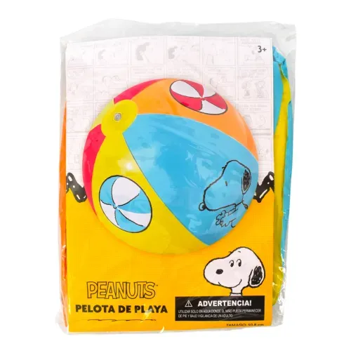 Pelota Inflab Playa Snoopy 41cm