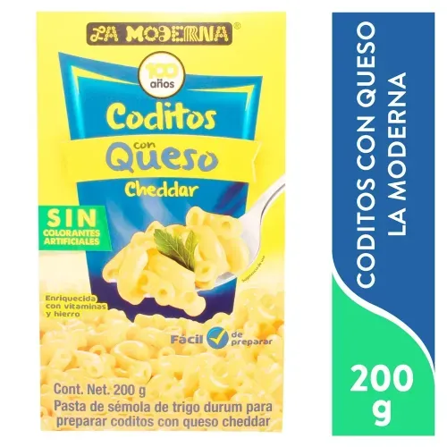 Coditos Con Queso 200 g