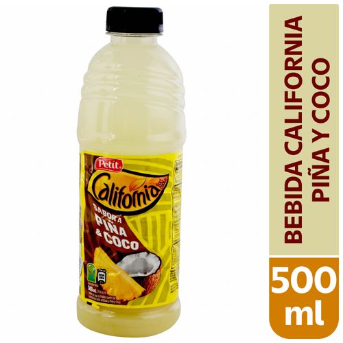 Bebida California Piña y Coco - 500 ml