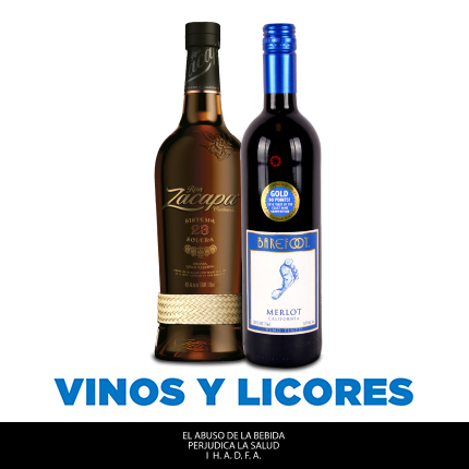 Productos Vinos y licores