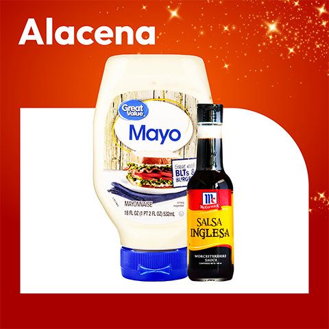 Alacena con productos básicos y precios bajos 